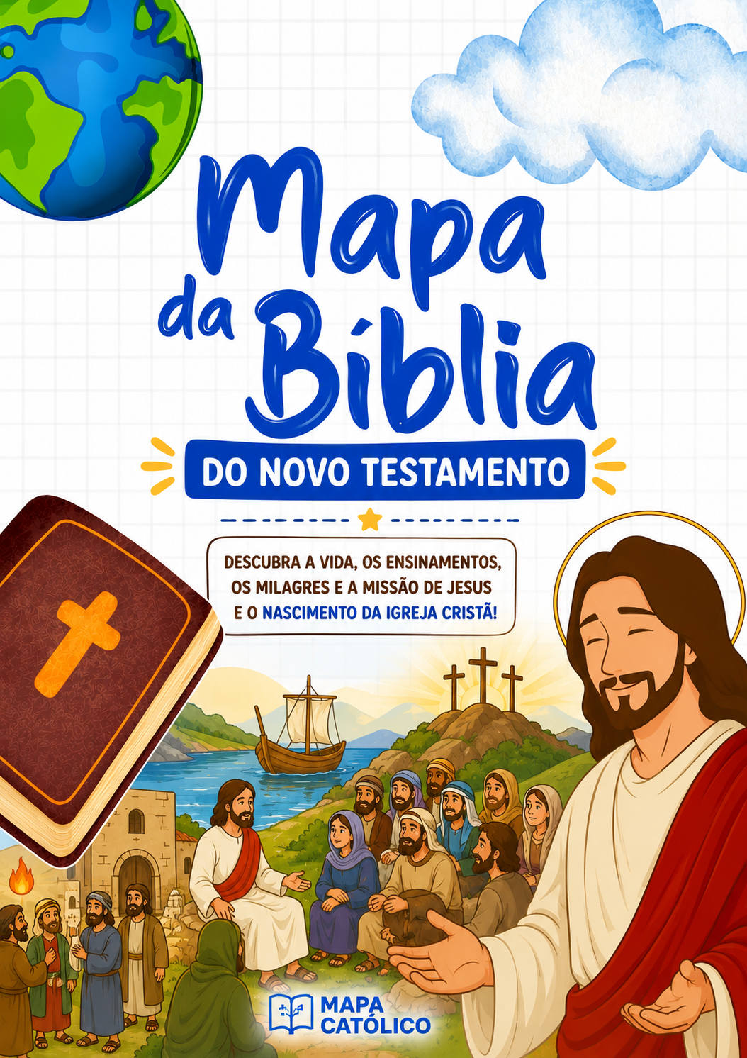 Mapa da Biblia: Novo Testamento
